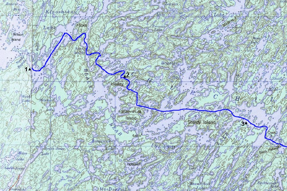 Churchill River Saskatchewan canoe trip